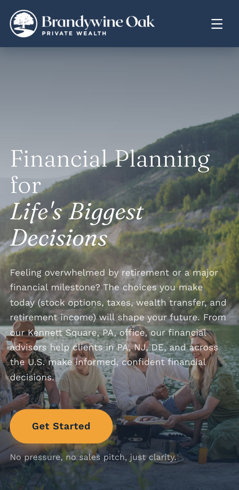 Brandywine Oak Private Wealth mobile